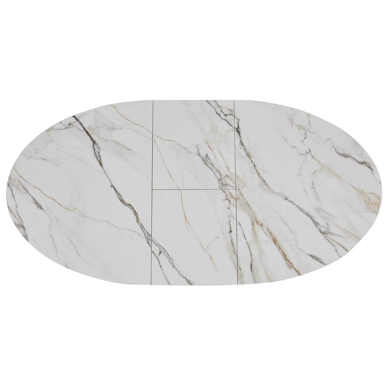 Стіл обідній розкладний Bjorn Clement-B 140-180х90х76 Golden Stone matt