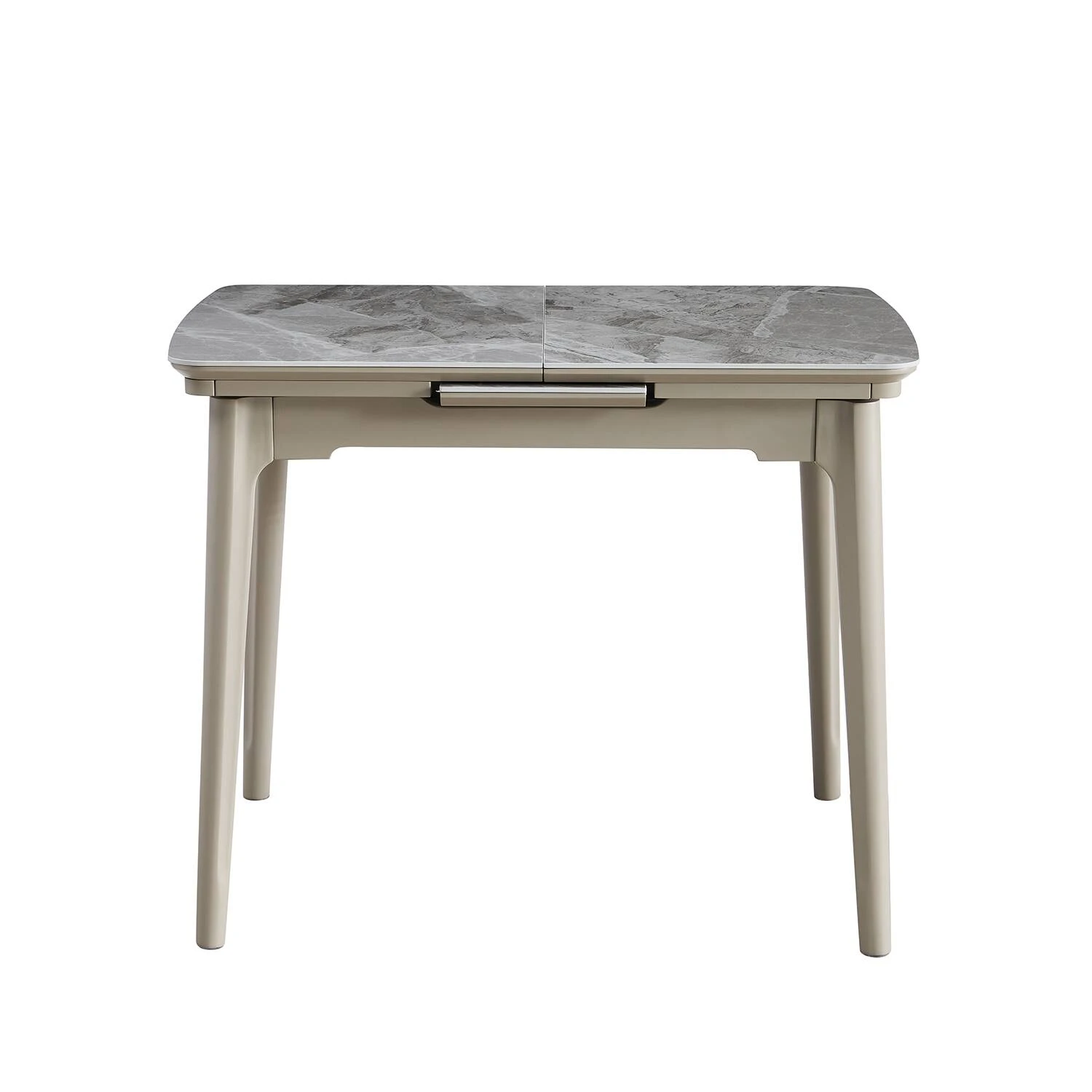 Стіл обідній розкладний Bjorn Askold 95-120х70х76 Italy Grey Glossy (cocoa legs)