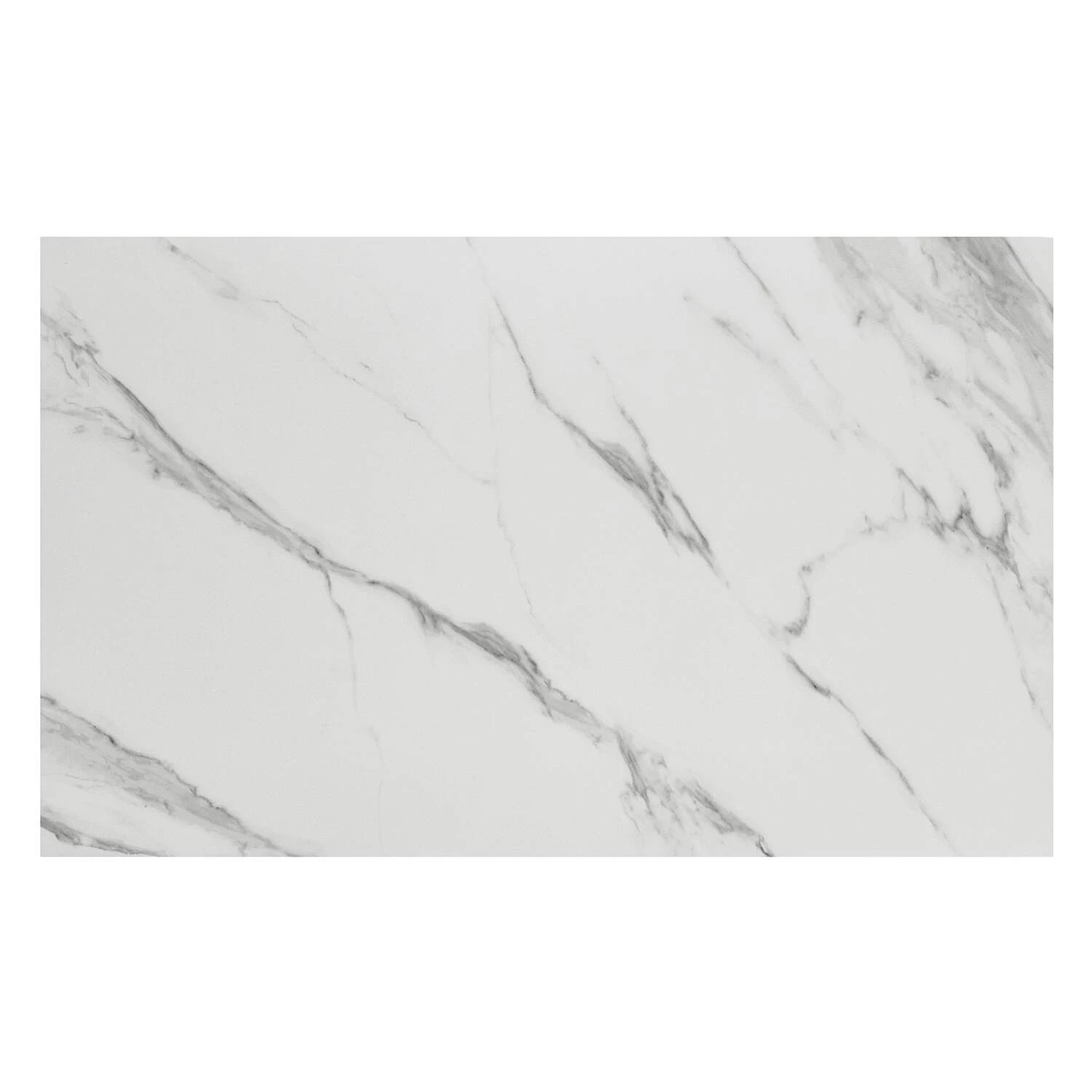 Стіл обідній розкладний Bjorn Lamberg 160-240х90х75 Snow White Matt (white legs)