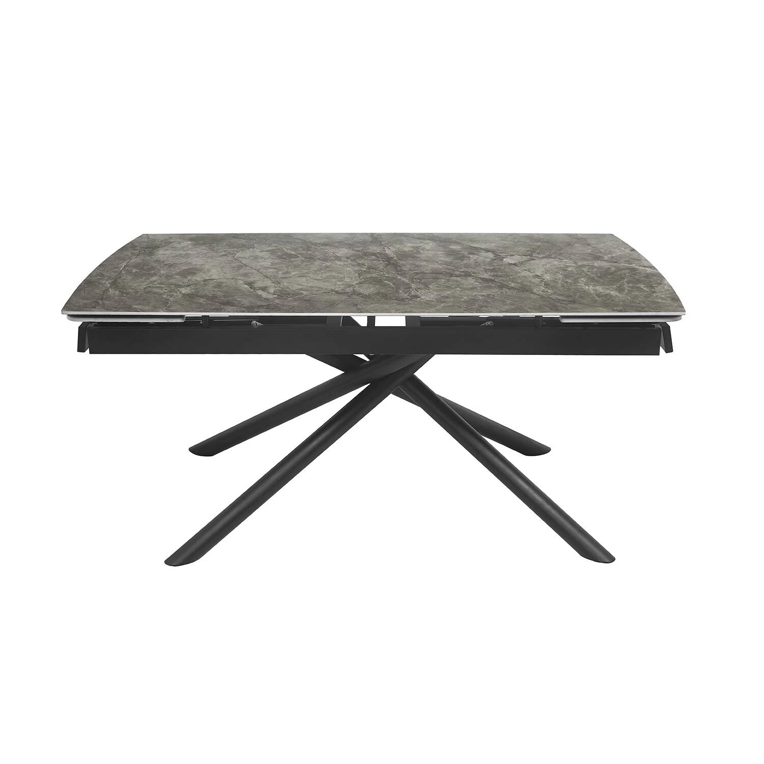 Стіл обідній розкладний Bjorn Philip 160-220х90х75 Baolai Grey Glossy