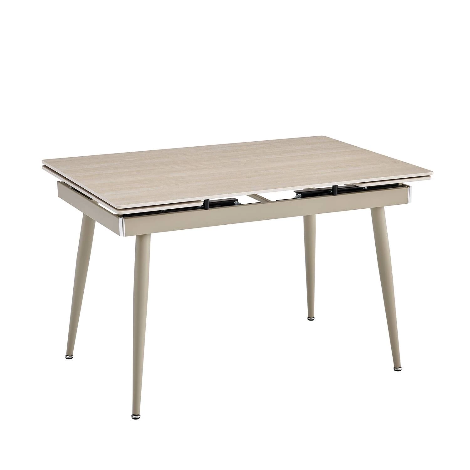 Стіл обідній розкладний Bjorn Connor 120-180х80х76 Roman Stone Matt (sahara legs)