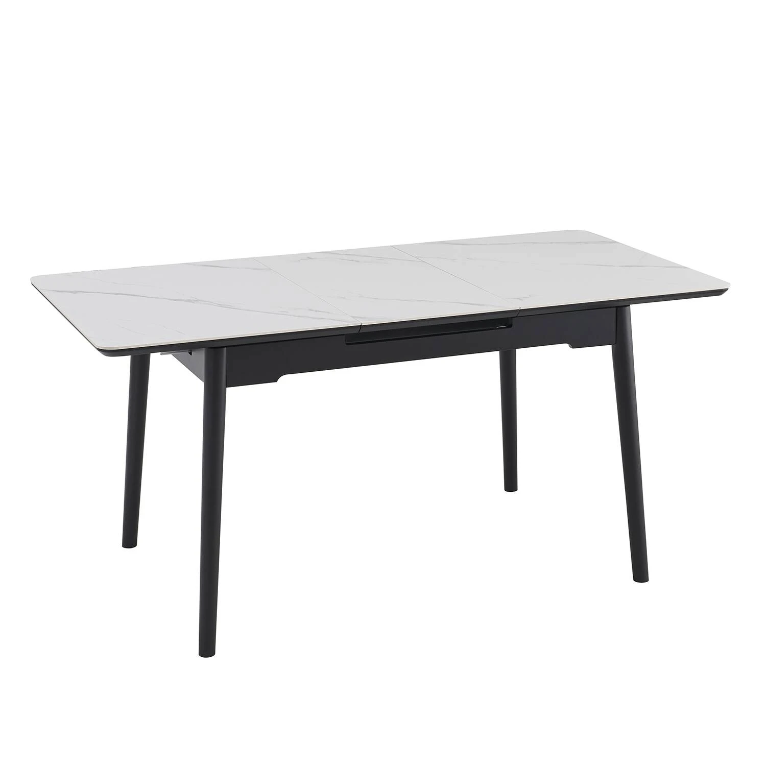 Стіл обідній розкладний Bjorn Torino 120-160x80x76 Snow White Matt