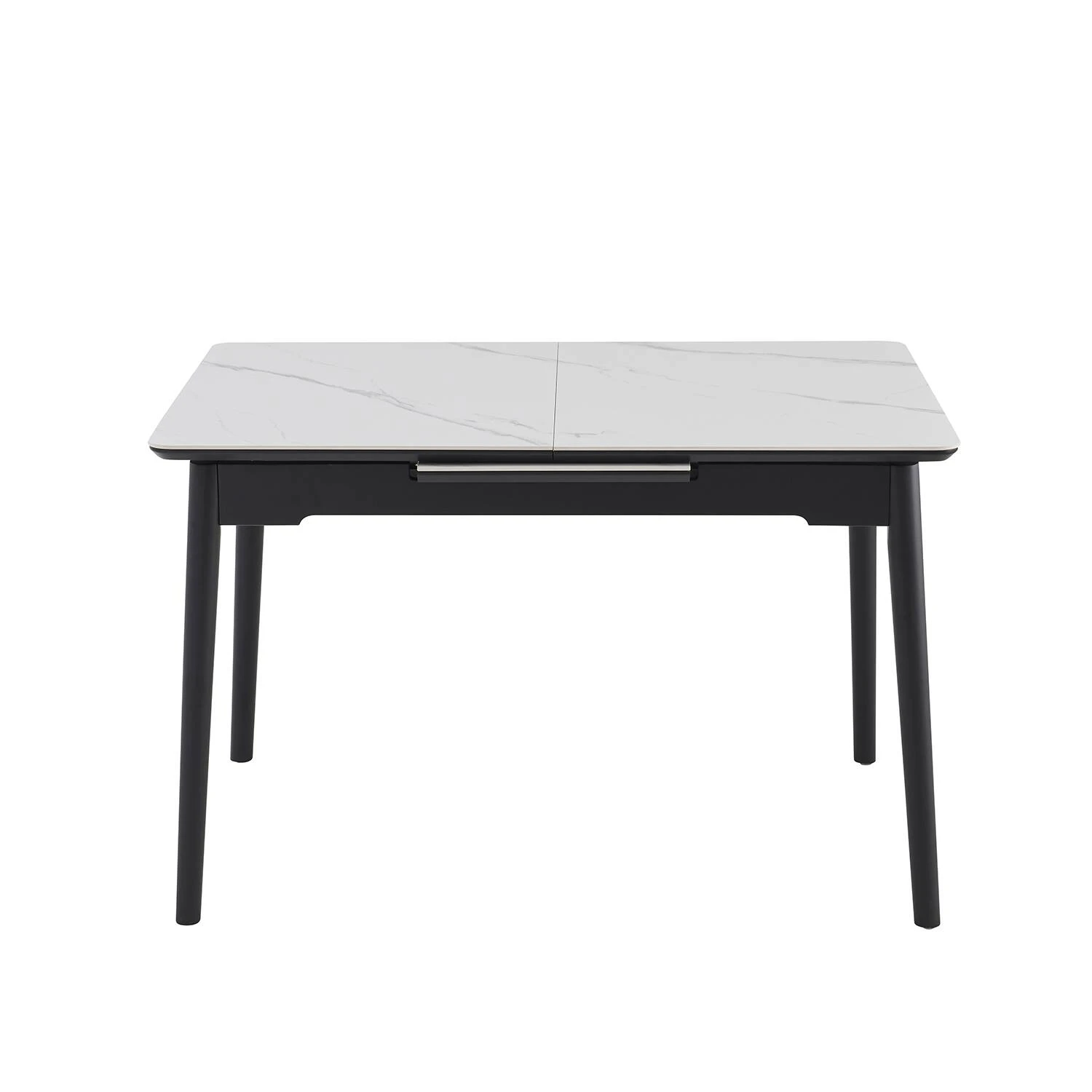 Стіл обідній розкладний Bjorn Torino 120-160x80x76 Snow White Matt
