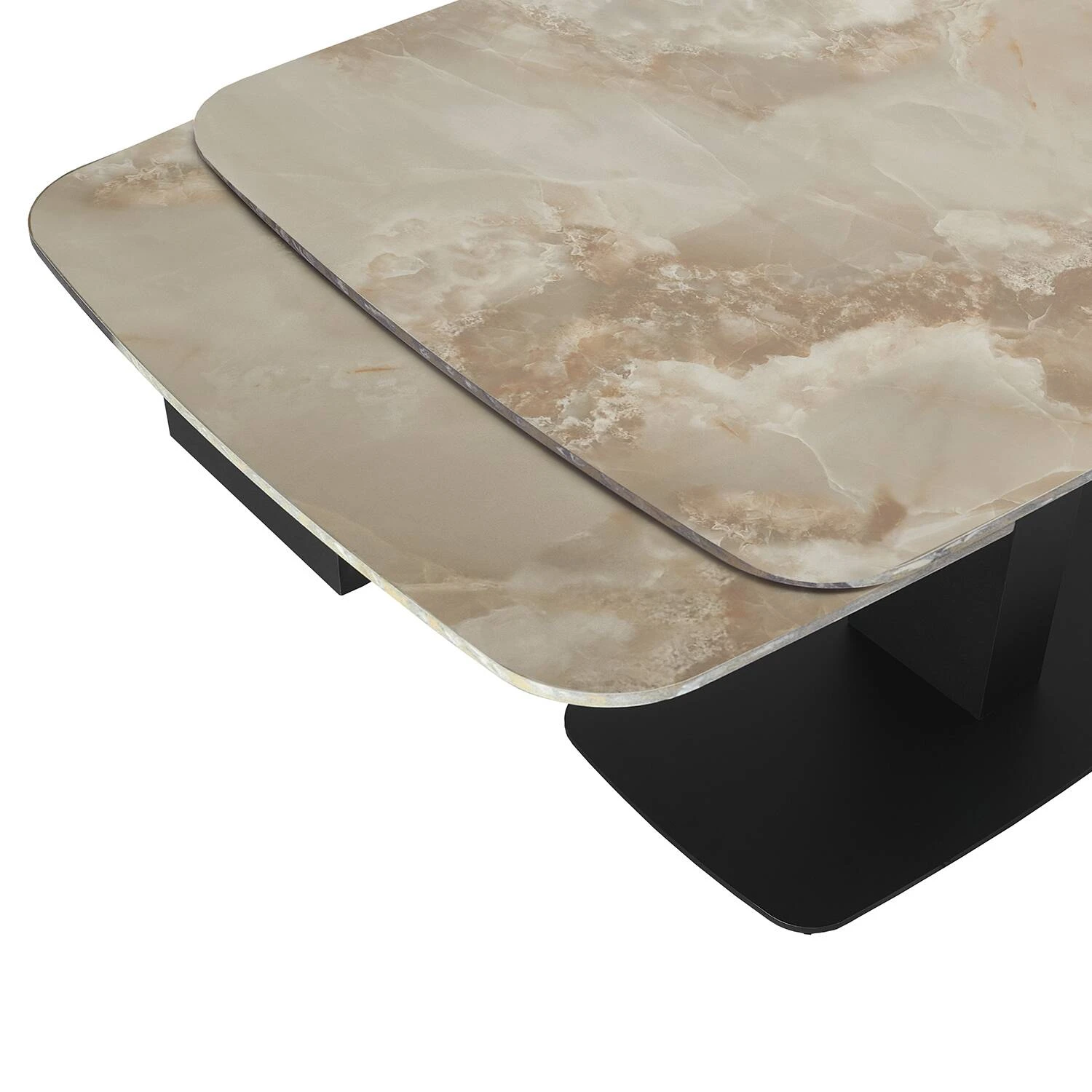 Стіл обідній розкладний Bjorn Gunnar 140-200х85х75 Agate Glossy