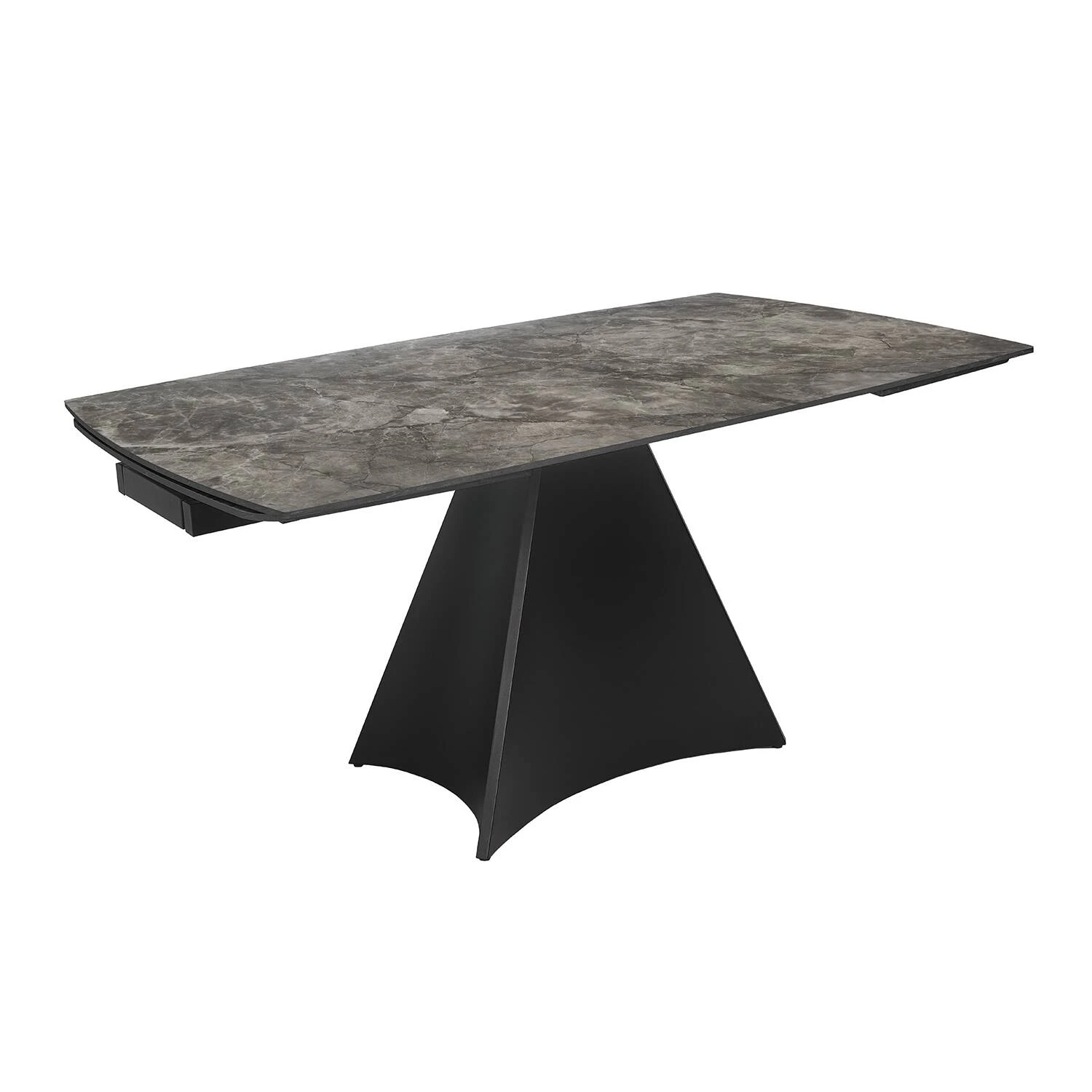 Стіл обідній розкладний Bjorn Norman 140-200х85х75 Bora Grey Glossy