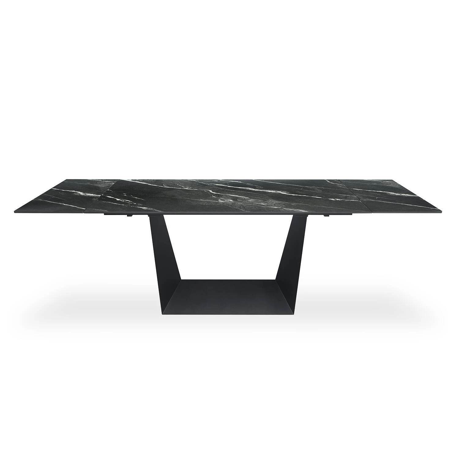 Стіл обідній розкладний Bjorn Edmund 160-240х90х75 Marquina Black Matt