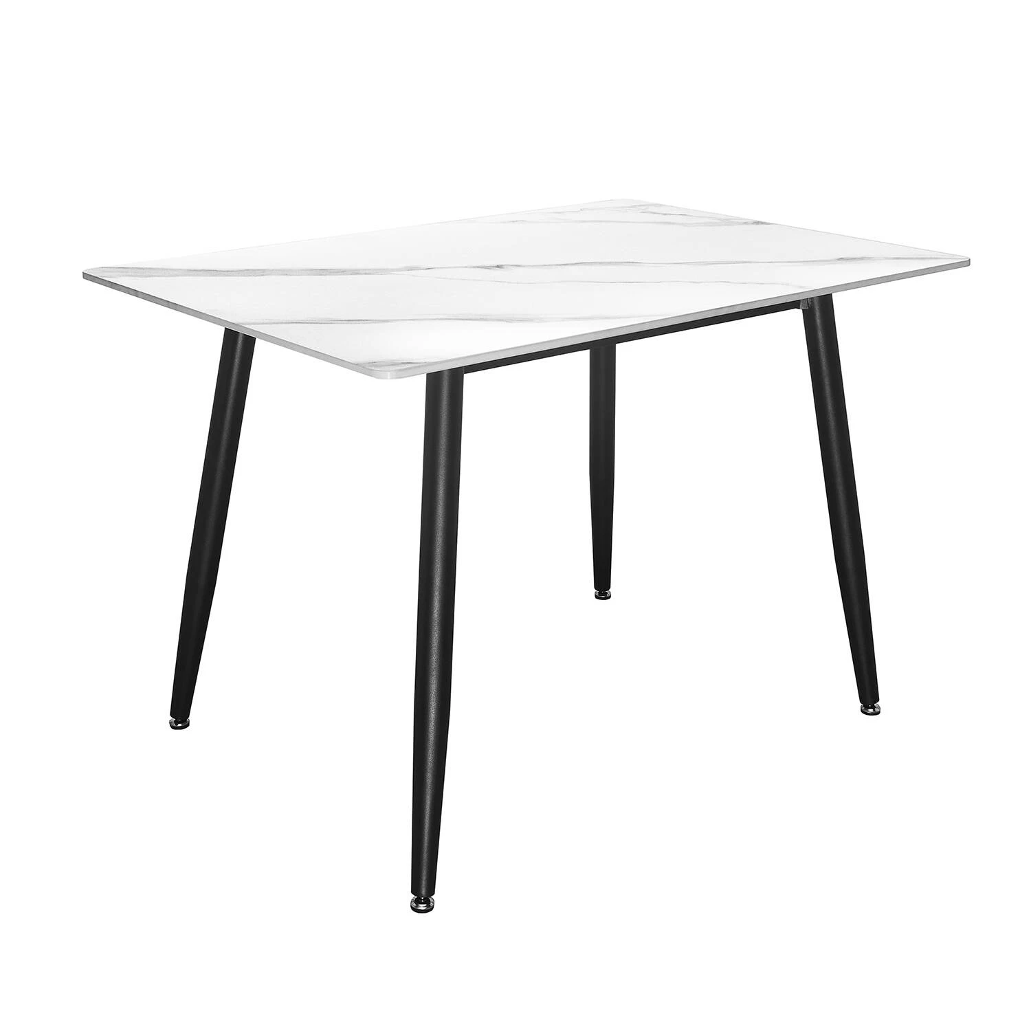 Стіл обідній Bjorn Rikard 120х75х75 Snow Stone Glossy