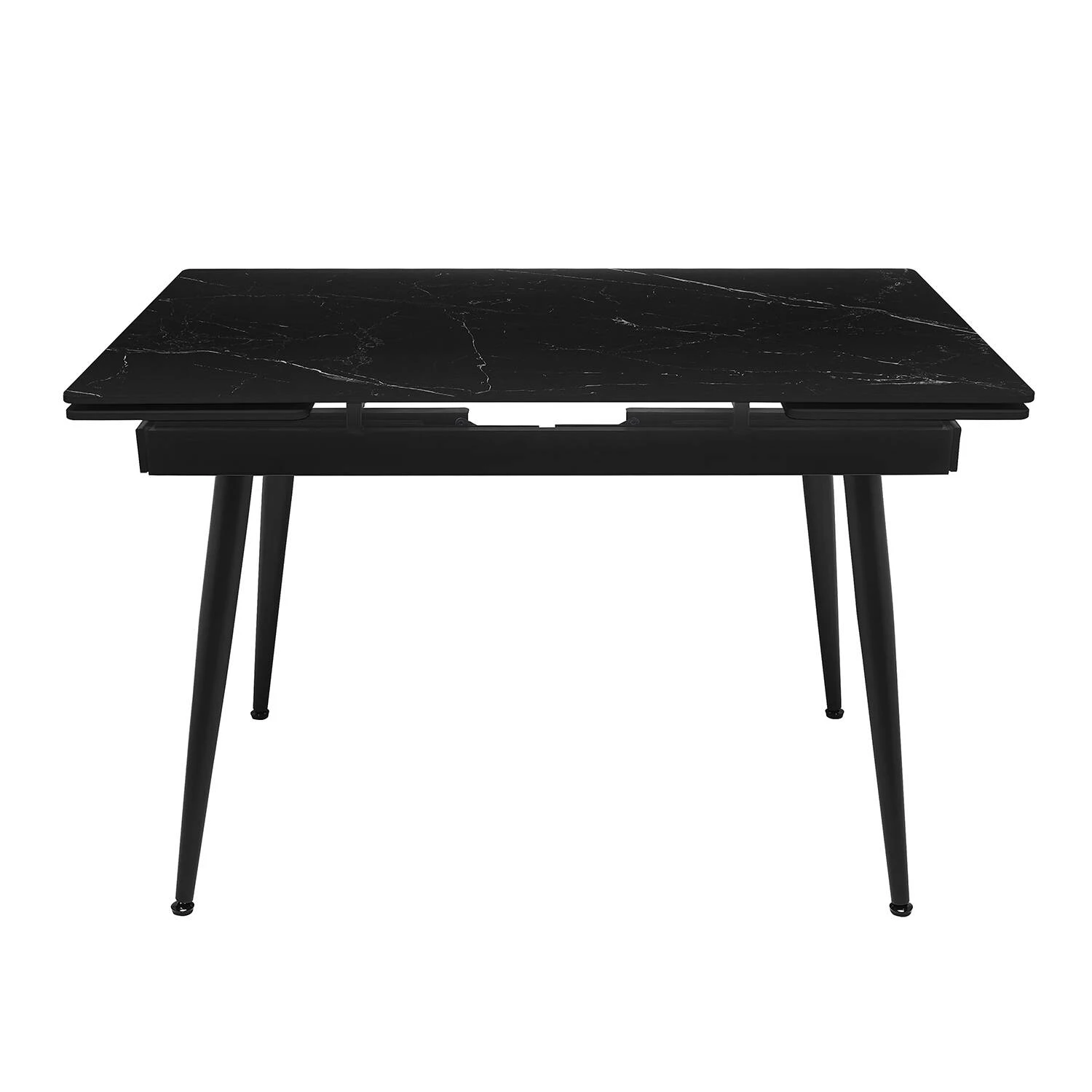 Стіл обідній розкладний Bjorn Connor 120-180х80х76 Shks Black Matt
