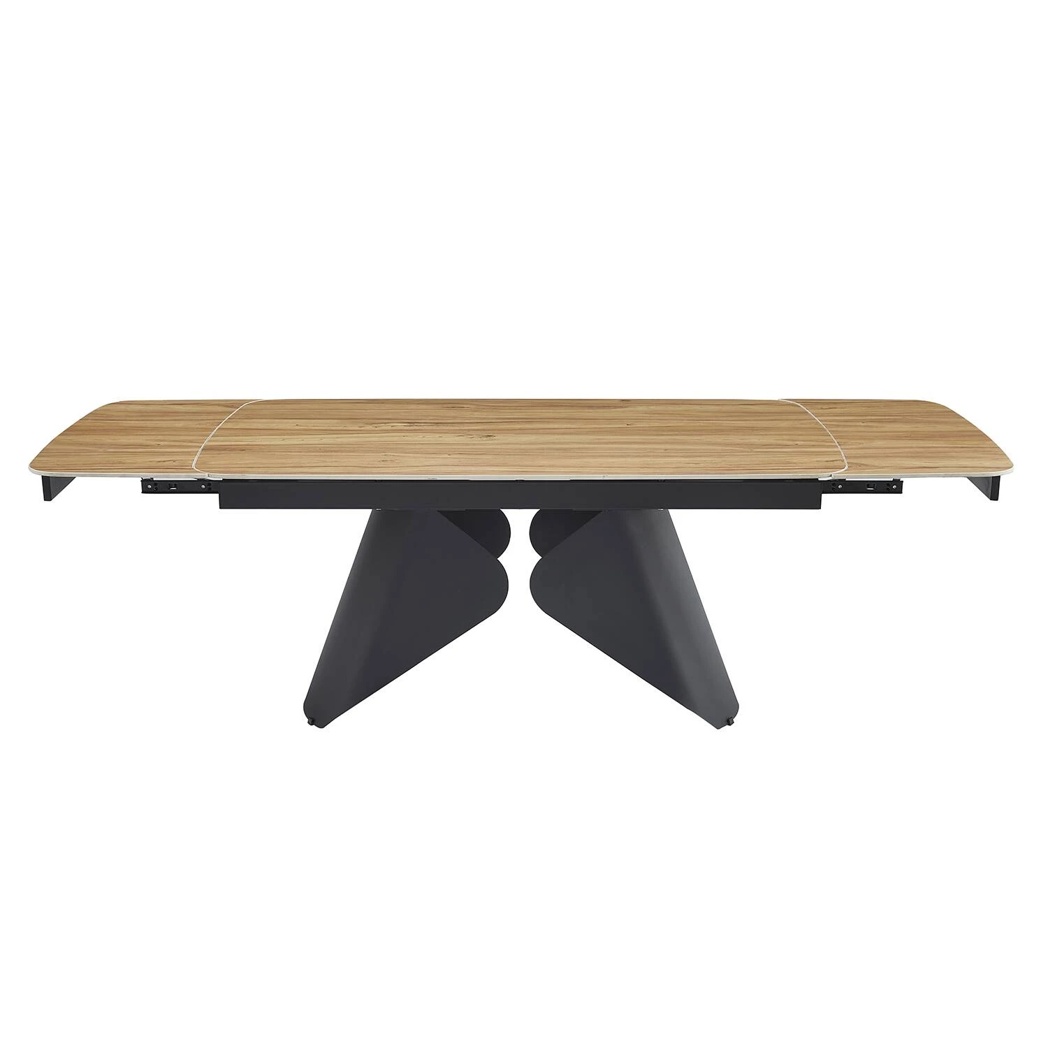 Стіл обідній розкладний Bjorn Hamilton 160-240х90х76 Teak Wood Matt