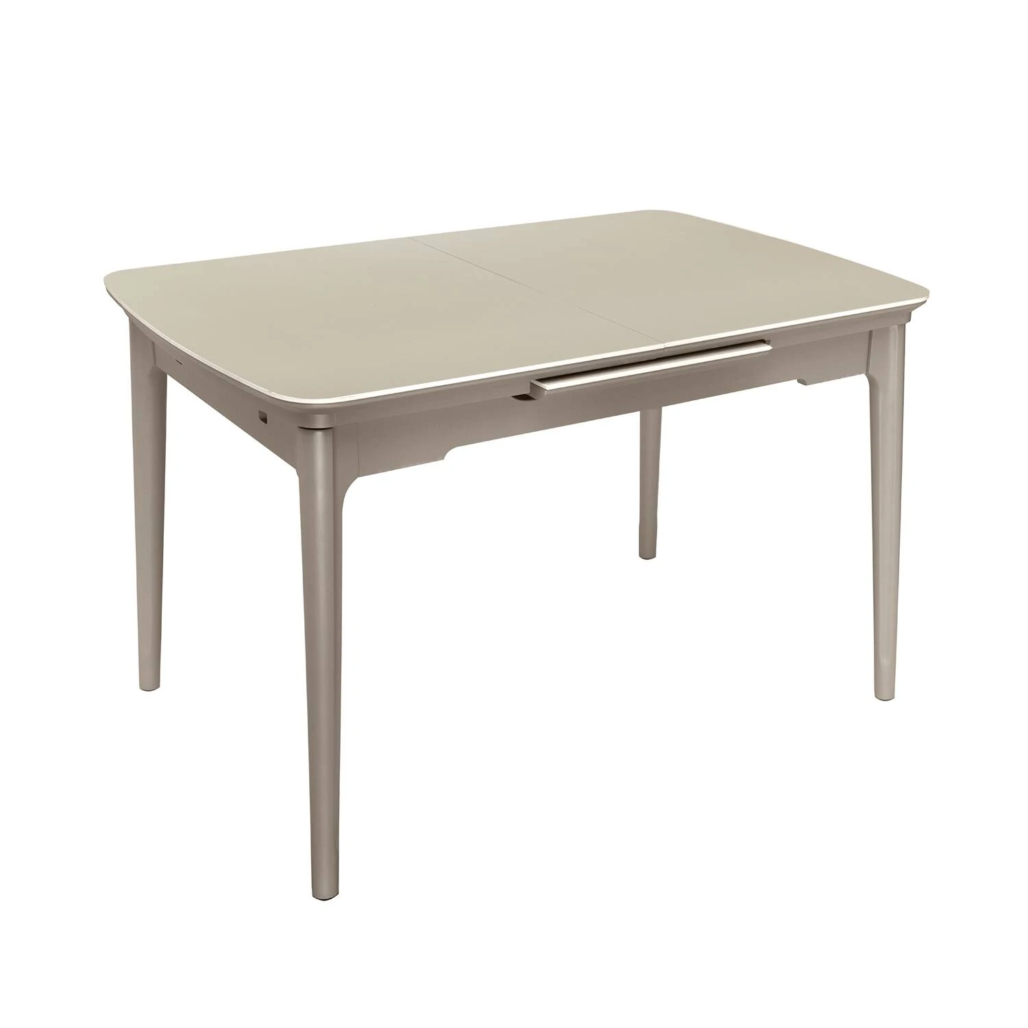 Стіл обідній розкладний Bjorn Askold 120-160х80х76 Mia White Matt (cocoa legs)