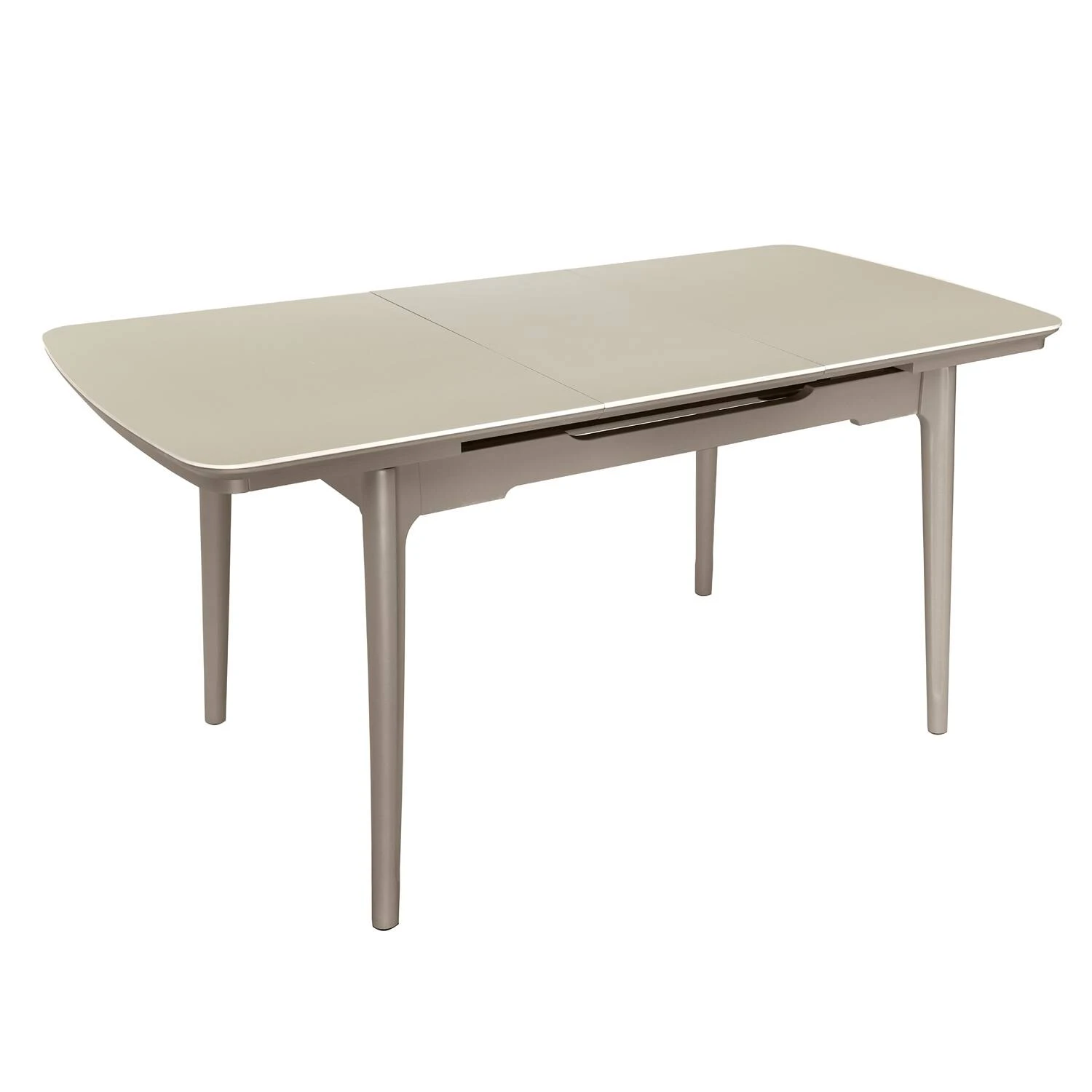 Стіл обідній розкладний Bjorn Askold 120-160х80х76 Mia White Matt (cocoa legs)