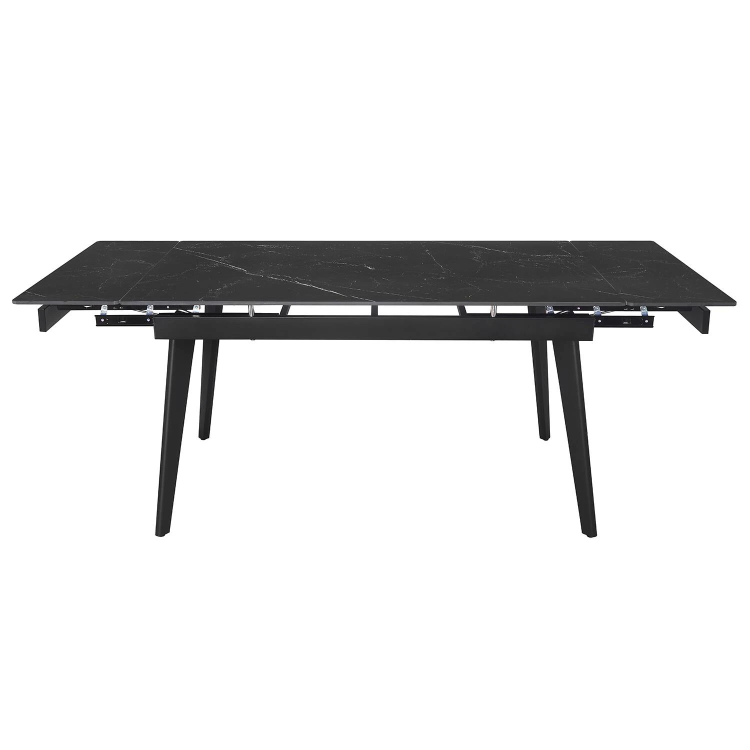 Стіл обідній розкладний Bjorn Genry 140-200х80х76 Shks Black Matt
