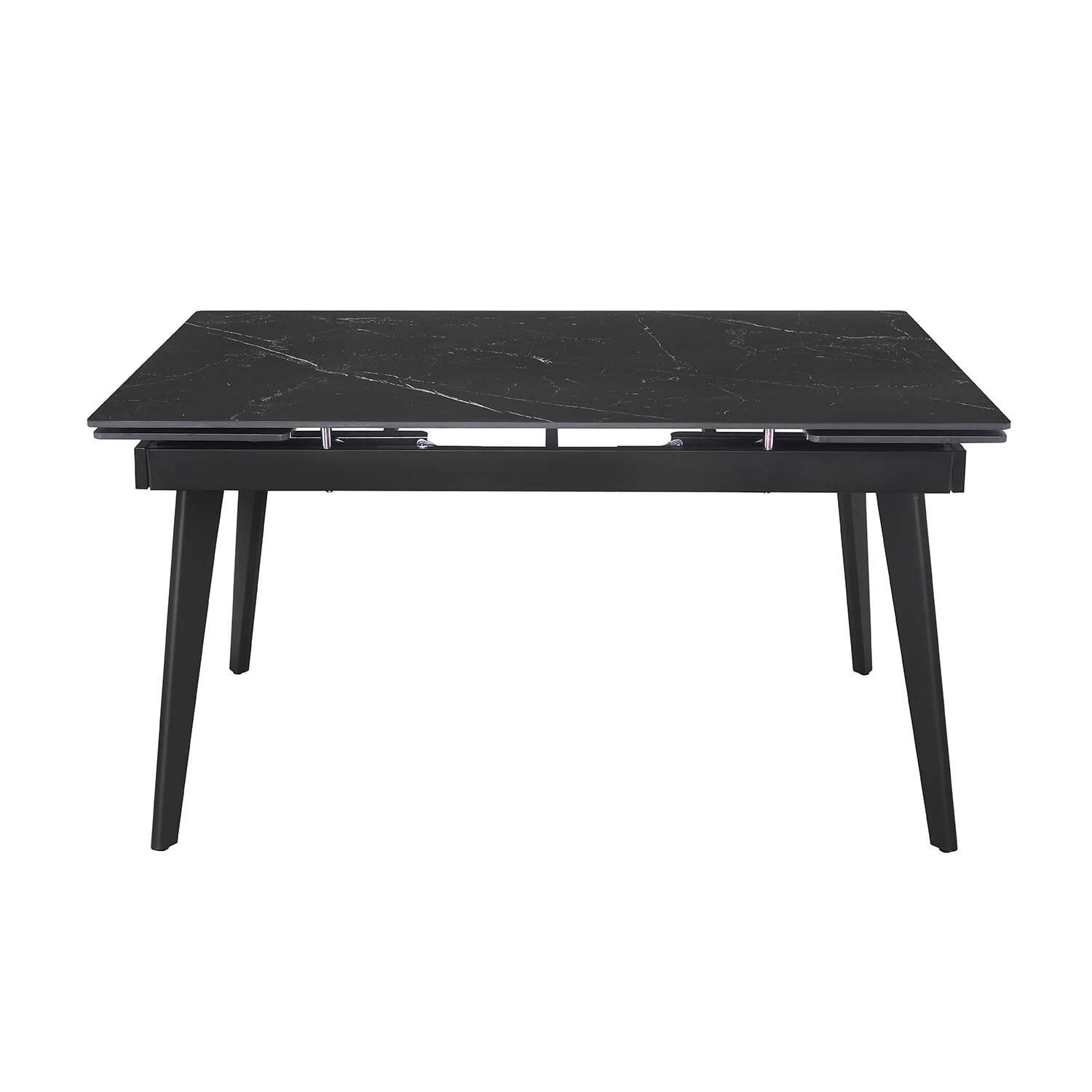 Стіл обідній розкладний Bjorn Genry 140-200х80х76 Shks Black Matt