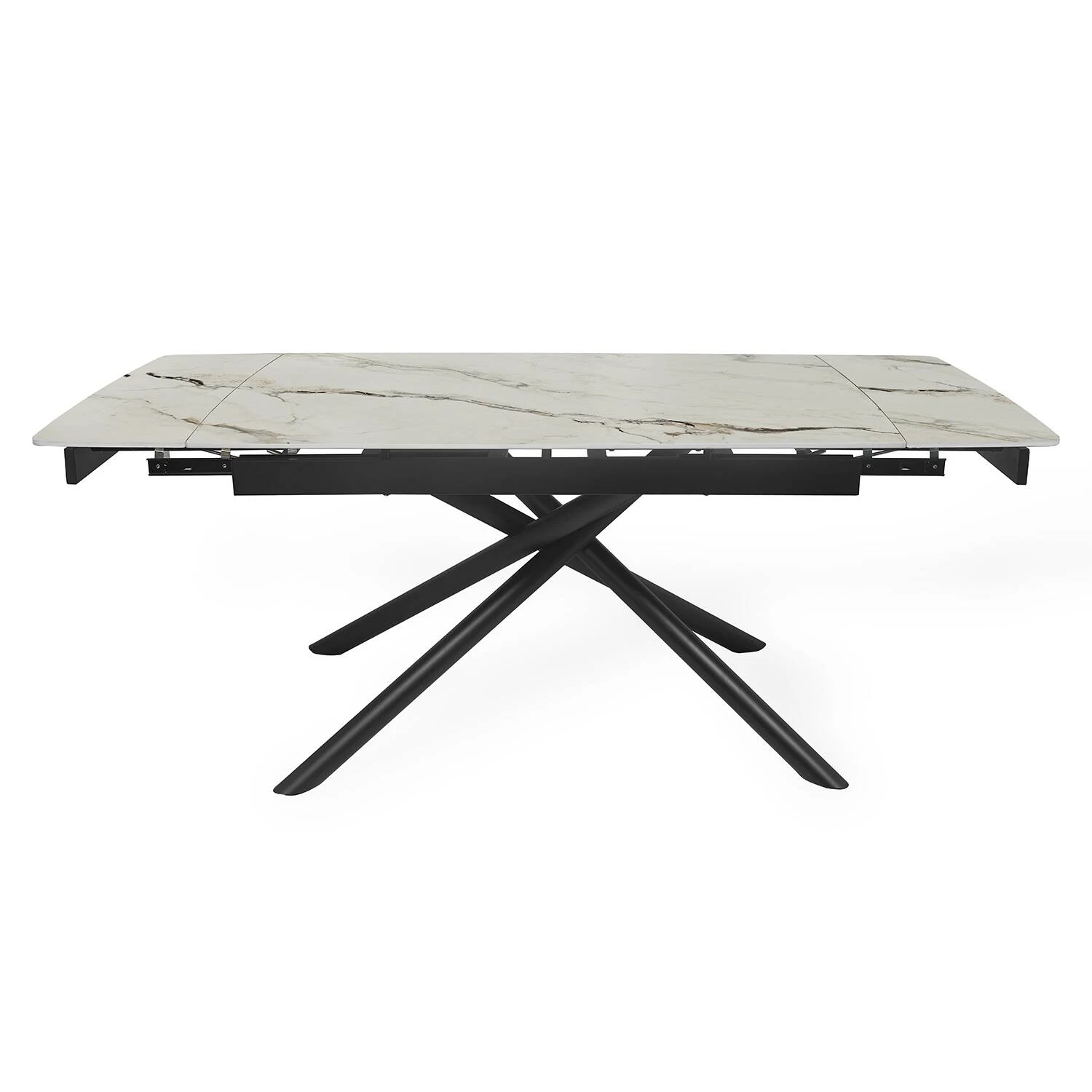Стіл обідній розкладний Bjorn Philip 140-200х90х75 Alps snow stone Matt