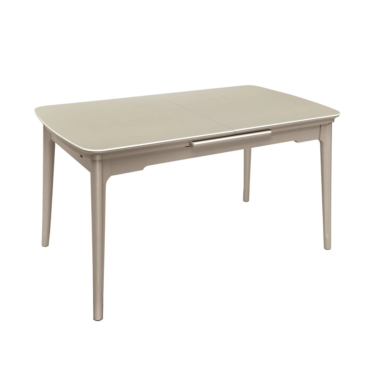 Стіл обідній розкладний Bjorn Askold 140-180х80х76 Mia White Matt (cocoa legs)