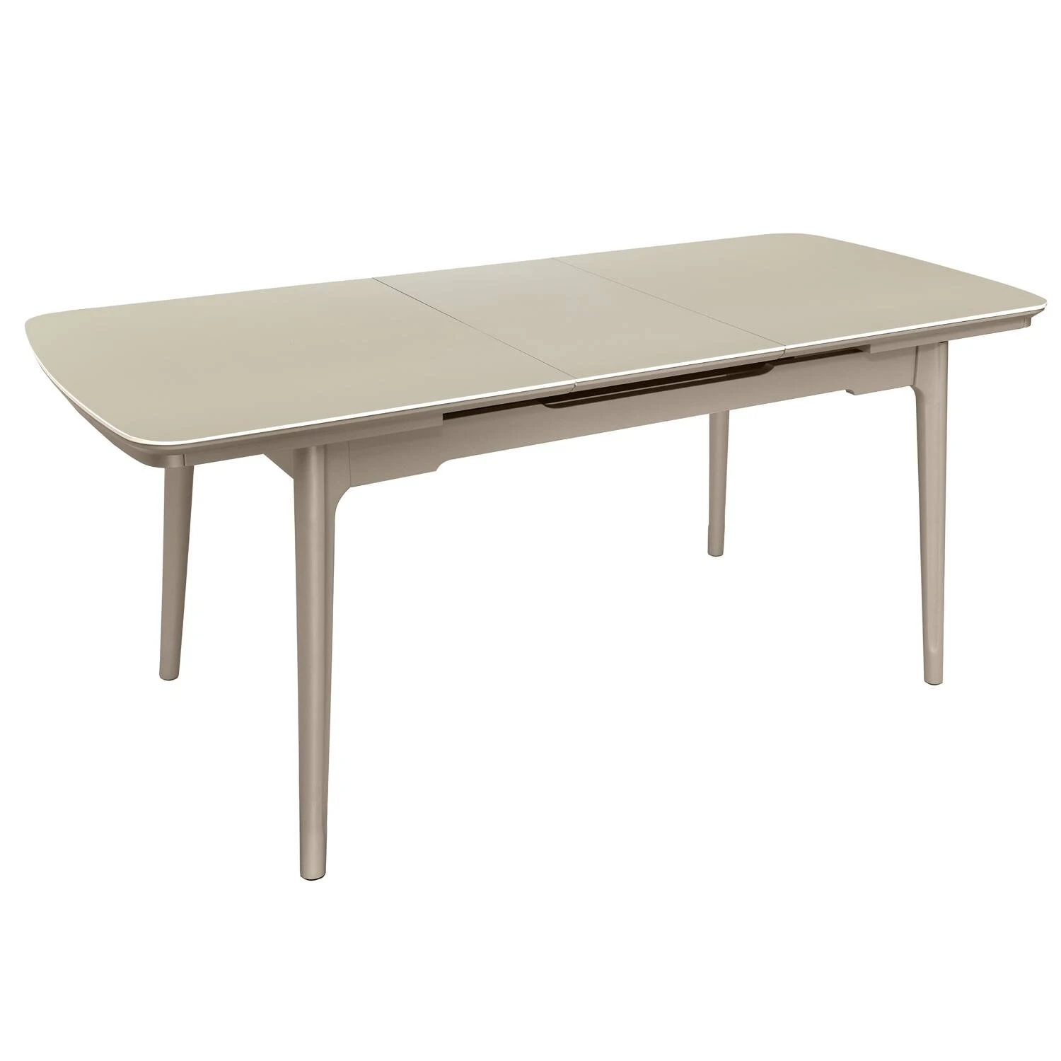 Стіл обідній розкладний Bjorn Askold 140-180х80х76 Mia White Matt (cocoa legs)